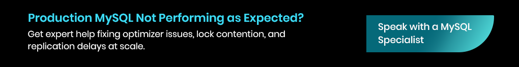 Is your MySQL performance not meeting your expectations? Our team is here to help.