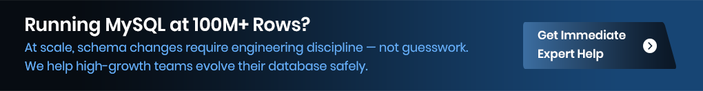 Running MySQL at 100M+ Rows?