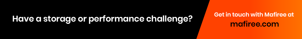 Have a storage or performance challenge on AWS? Get in touch with Mafiree at mafiree.com