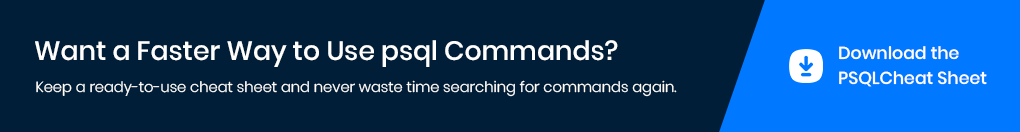 Download PSQL meta commands